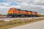 BNSF 533 and BNSF 508 at GE